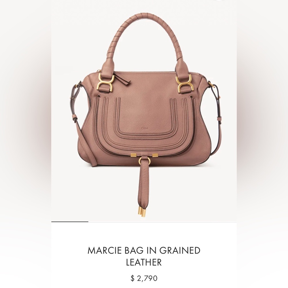 Chloe Darcy bag in blush bought in Milan Italy